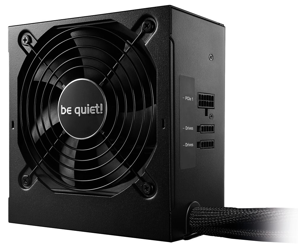 Be quiet! / zdroj SYSTEM POWER 9 400W CM / active PFC / 120mm fan / odpojitelné kabely / 80PLUS Bronze BN300