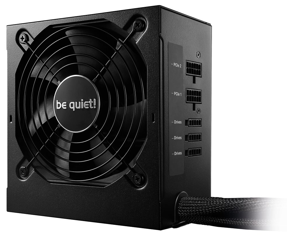 Be quiet! / zdroj SYSTEM POWER 9 600W CM / active PFC / 120mm fan / odpojitelné kabely / 80PLUS Bronze BN302