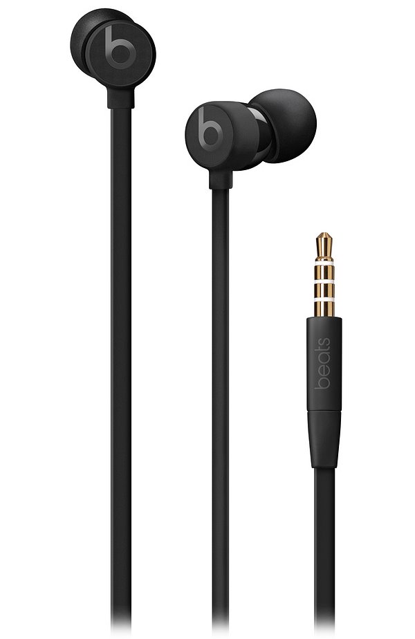 Beats urBeats3 sluchátka, 3.5 mm Jack - Black mu982ee/a