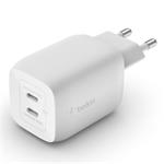 Belkin 65W dual napájecí adaptér bílý WCH013vfWH