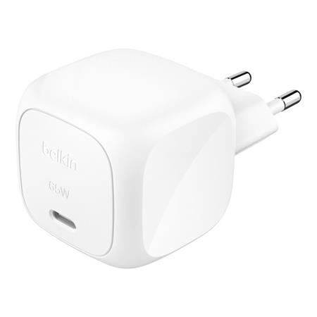 Belkin BOOST CHARGE™ 65W USB-C Power Delivery PPS nástěnná nabíječka, bílá WCA011kqWH