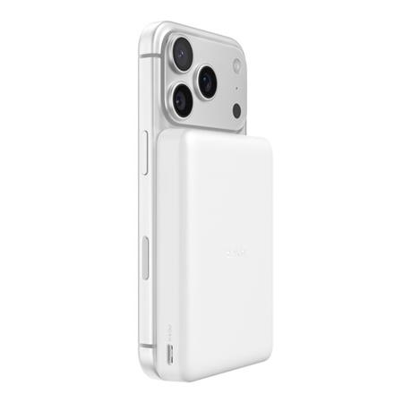 Belkin BOOST CHARGE™ Qi2 Magnetická Bezdrátová PowerBanka, 10000mAh, slim, bílá BPD015hqWH