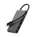 Belkin Connect 5-Port USB-C Hub with Dual USB-C Ports - Space Gray AVC022hqSGY