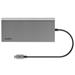 Belkin Connect USB-C 8-in-1 Dual Display Core Hub - Space Gray INC015btSGY-CZ