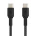 Belkin kabel Boost Charge Braided USB-C to USB-C 15cm - Black CAB004BT0MBK