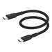 Belkin kabel Boost Charge Braided USB-C to USB-C 15cm - Black CAB004BT0MBK