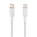 Belkin kabel Boost Charge Braided USB-C to USB-C 15cm - White CAB004BT0MWH