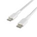 Belkin kabel Boost Charge Braided USB-C to USB-C 15cm - White CAB004BT0MWH