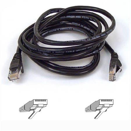 Belkin kabel PATCH UTP CAT5e 5m černý, blistr A3L793bt05M-H-S