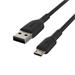 BELKIN kabel USB-A - microUSB, 1m, černý CAB005bt1MBK