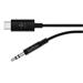 Belkin kábel USB-C to 3.5mm Jack, 1,8m - Black F7U079bt06-BLK