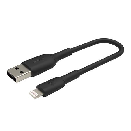 Belkin Lightning kabel, 15cm, černý CAA001bt0MBK