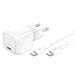 Belkin napájecí adaptér 30W USB-C + kabel USB-C -> USB-C WCA008kq1MWH-B6
