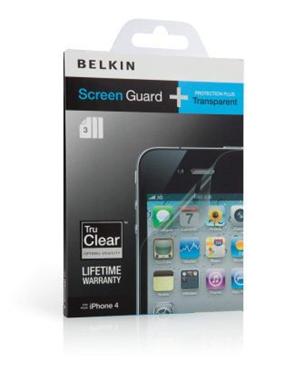 Belkin ochranná fólia Clearscreen, iPhone 4G
