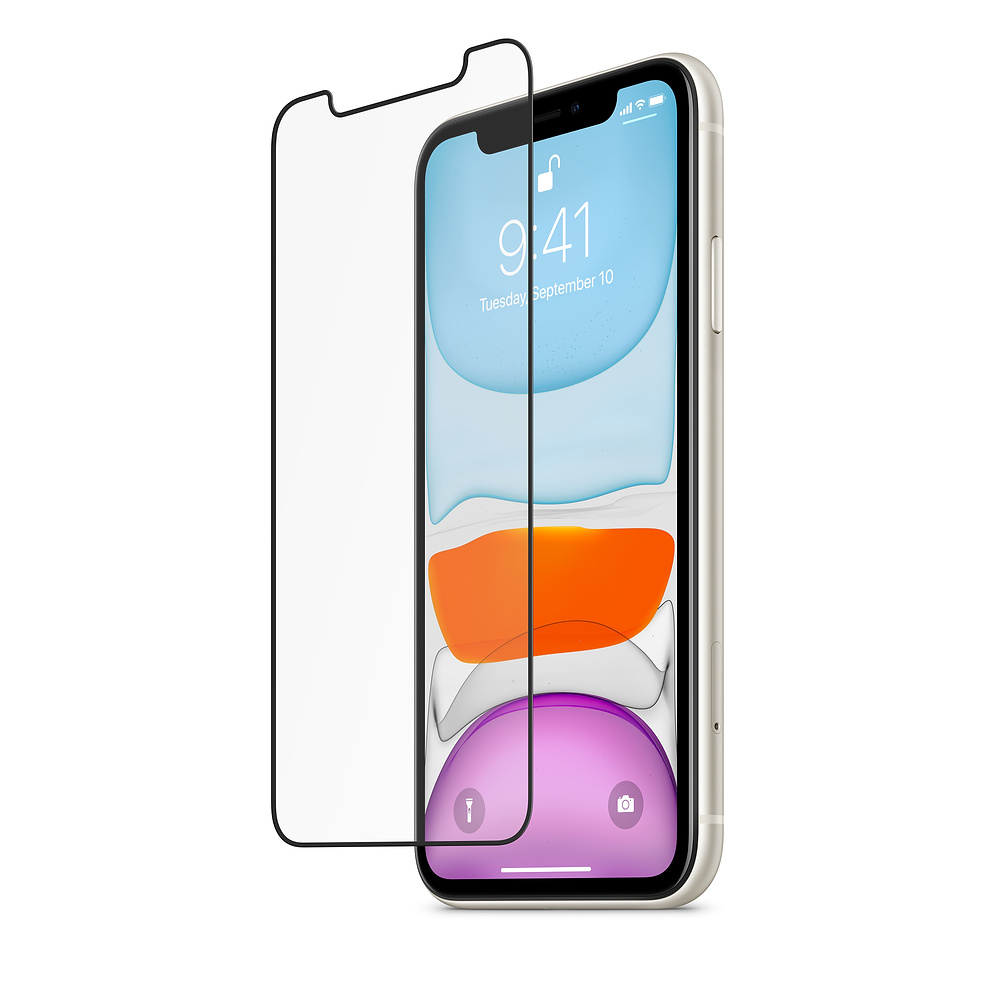 BELKIN Screeenforce Invisiglass UltraCurve iPhone 11 / XR F8W945zzBLK