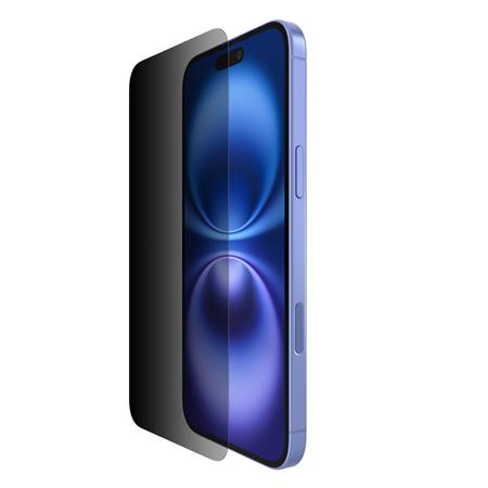 Belkin SCREENFORCE™ Invisiglass Privacy Anti-Microbial ochranné privátní sklo pro iPhone 16 Plus / 15 Plus / 14 OVA168hq