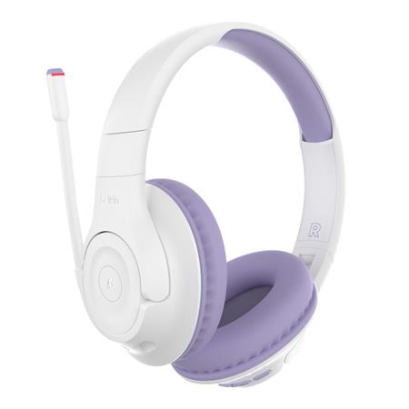 Belkin SOUNDFORM™ Inspire - Wireless Over-Ear Headset for Kids - dětská bezdrátová sluchátka, bílá/fialová AUD006btLV