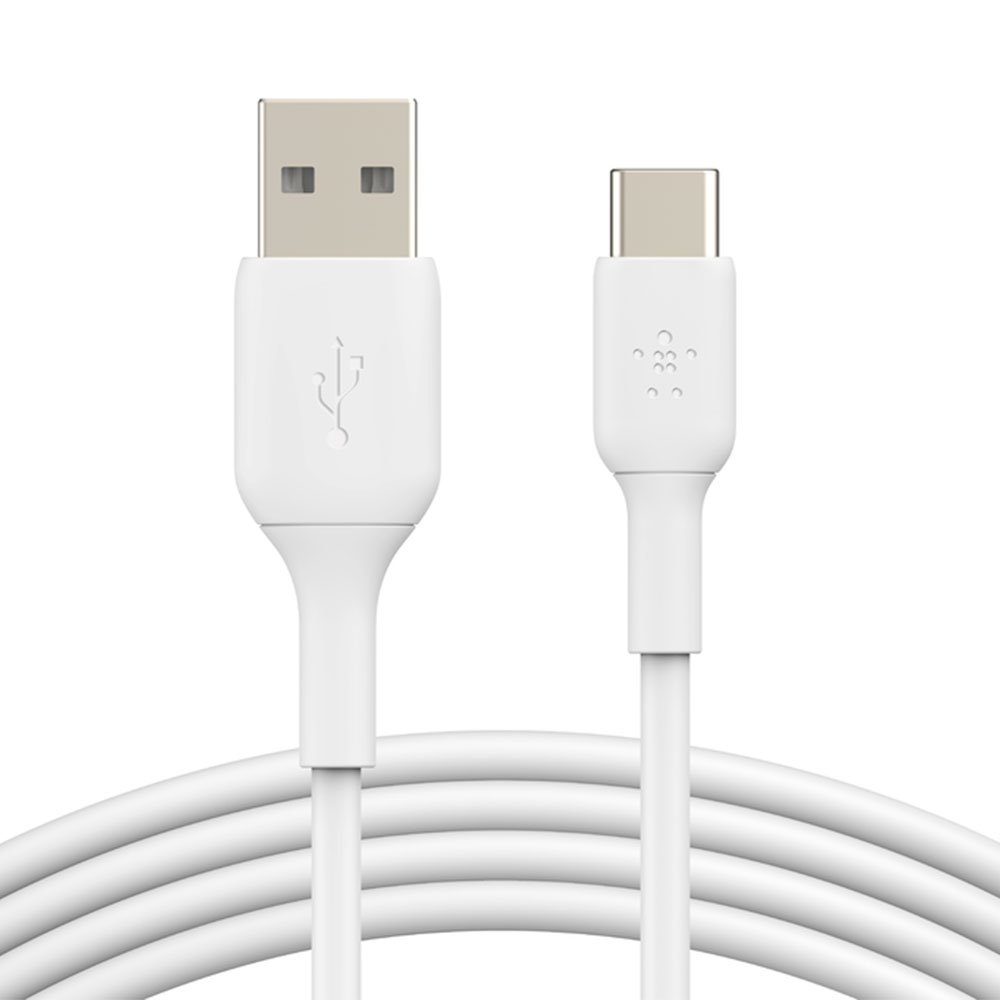 Belkin USB-C kabel, 2m, bílý CAB001bt2MWH