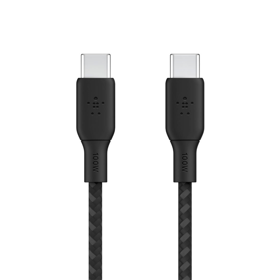 Belkin USB-C na USB-C kabel 100W, 3m, černý - odolný CAB014bt3MBK