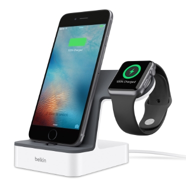 BELKIN VALET Charge dock for iPhone & Apple watch F8J200vfWHT