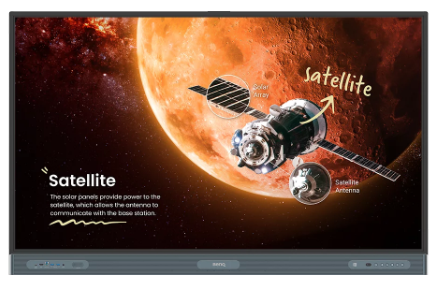 BENQ dotykový LFD 65" RP6504, UHD, IPS, 1200:1, 18/7, Infrared touch, HDMI, DP, VGA, USB, USB-C, LAN 9H.F97TC.DE1