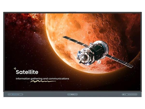 BENQ dotykový panel 86" RP8604/ UHD 4K/8GB I 64GB /provoz 18/7/ HDMI/DP/ USB-C/ Android 13/NFC/wifi/50 doty 9H.F99TC.DE1