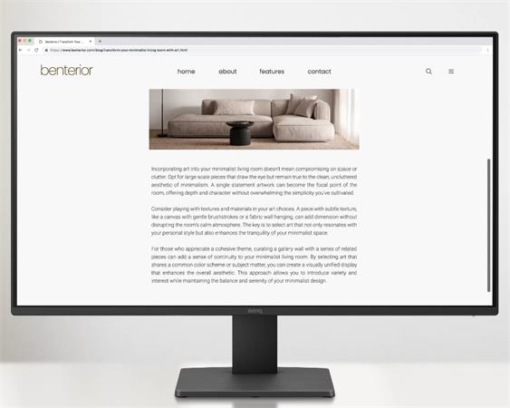 BenQ LCD GW2791 27" IPS/1920×1080/5ms/250nits/1300:1/HDMI/DP/VESA/černá 9H.LNFLJ.LBE