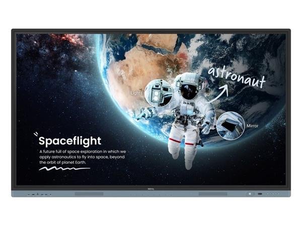 BenQ LCD RM8605 86" IPS Touch/3840×2160/1200:1/8ms/450 nits/HDMI/VGA/SPDIF/USB/RS-232/RJ-45/Repro 9H.FC6TC.DE1