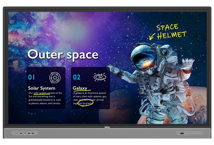 BENQ panel 65" RM6503/ dotykový interaktivní/ UHD 4K/ 9H.F7CTK.DE1