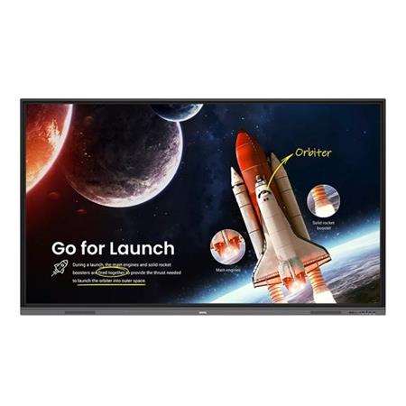BENQ panel 86" RE8603A/ dotykový interaktivní/ UHD 4K/ provoz 18/7/ HDMI/ RS232/ RJ45/ USB-C/ Android 9H.F9RTB.DE1