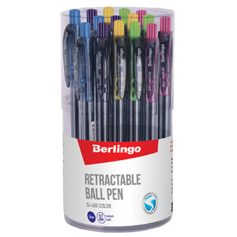 Berlingo, pero automatické guľôčkové, modré, 30ks, 0.7mm, SI-400 COLOR CBm_70500