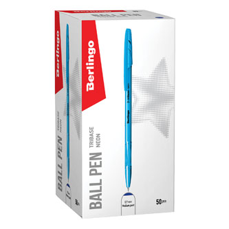 Berlingo, pero guľôčkové, modré, 50ks, 0.7mm, Tribase neon CBp_70932