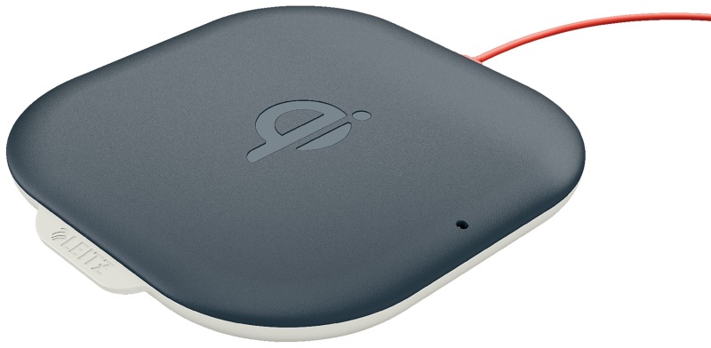 Bezdrátová nabíječka Leitz Cosy, sametová šedá 64790089