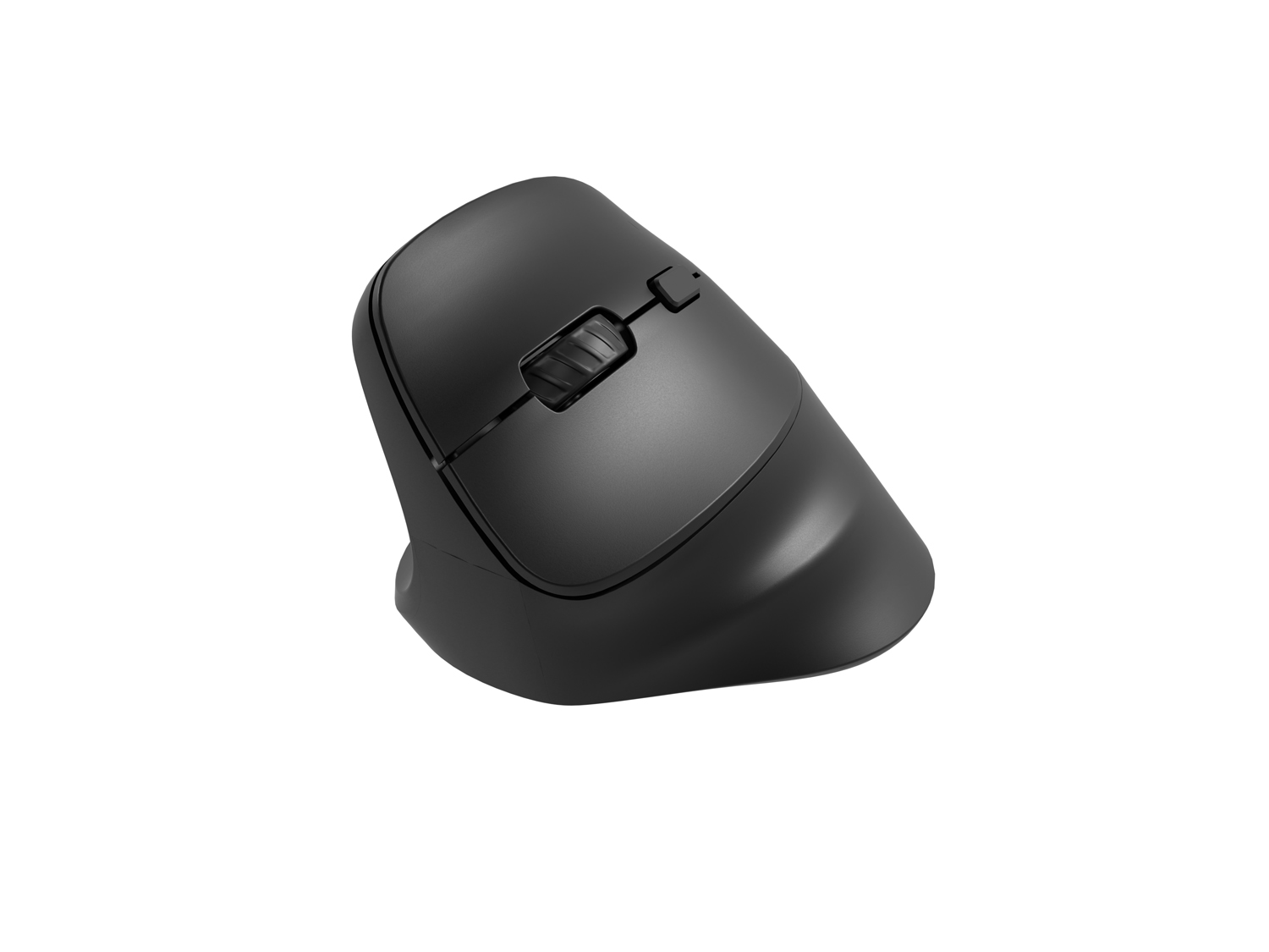 Bezdrátová vertikální myš Natec CRAKE 2 pro leváky. 2400DPI BT 5.2 + 2/Kancelářská/Optická/Pro levák NMY-2049