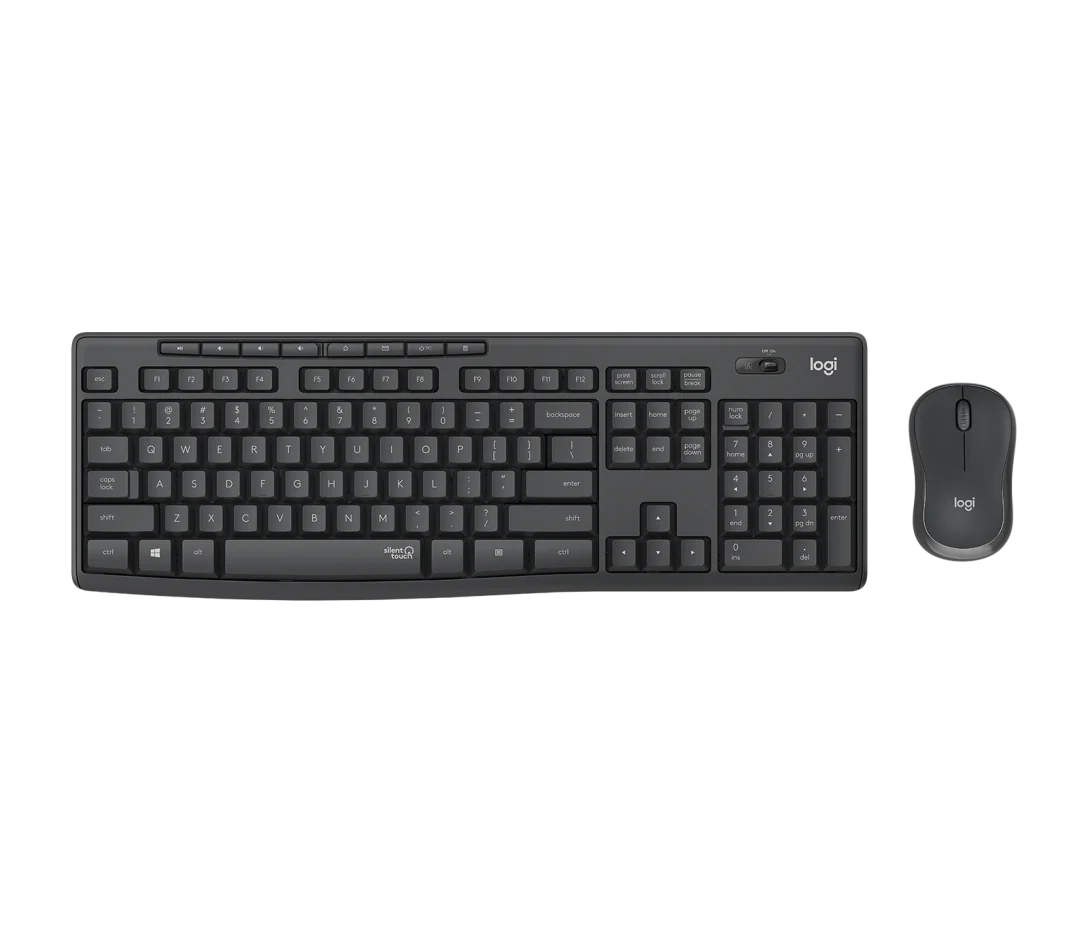 bezdrátový Logitech MK295, graphite CZ/SK _ 920-009808