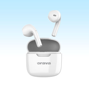 Bezdrôtové sluchadlá - biele 8586016727220