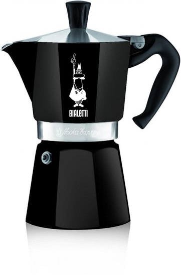 BIALETTI MOKA EXPRESS ČERNA 3 ŠÁLKY 8006363018401