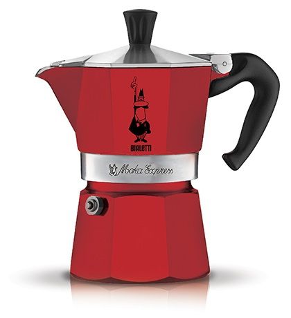 Bialetti Rainbow 6 šálků Červená 8006363018487