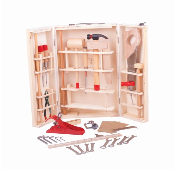 Bigjigs Toys Kufřík s nářadím Junior 0691621034101
