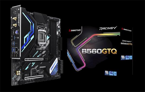 Biostar Main board B560GTQ soc 1200, DDR4, mATX, HDMI, DP, DVI