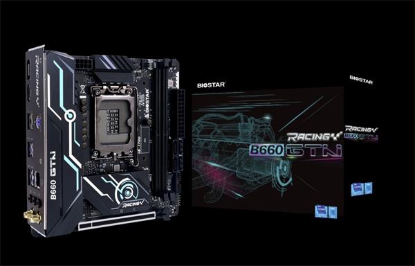 Biostar Main board B660GTN soc 1700, DDR4, ITX, HDMI, DP