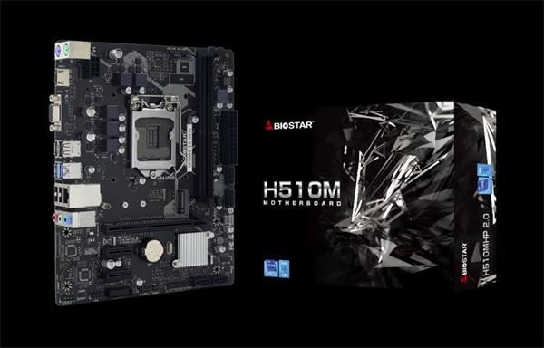 Biostar Main board H510 soc LGA 1200, DDR4 mATX, HDMI, D-sub H510MHP 2.0