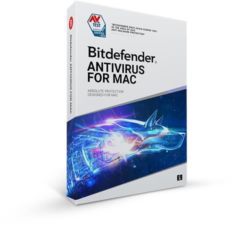 Bitdefender Antivirus for Mac 2020 1 zařízení na 2 roky AV02ZZCSN2401LEN