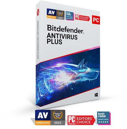 Bitdefender Antivirus Plus 2020 5 zařízení na 1 rok AV01ZZCSN1205LEN