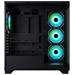 BitFenix skříň CETO / ATX / 4x 120mm ARGB fan / 2x USB 3.0 / USB-C / tvrzené sklo / černá BFC-CET-500-KKGSK-4A