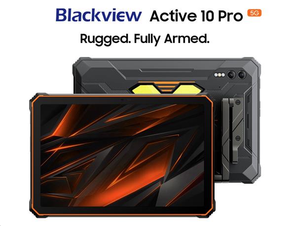 Blackview Active 10 Pro Rugged Tab 12GB/512GB, 10.95" FHD IPS 90Hz Corning Glass 3, MT6878 Octa-cor BVACTIVE10_PRO-OR-EU