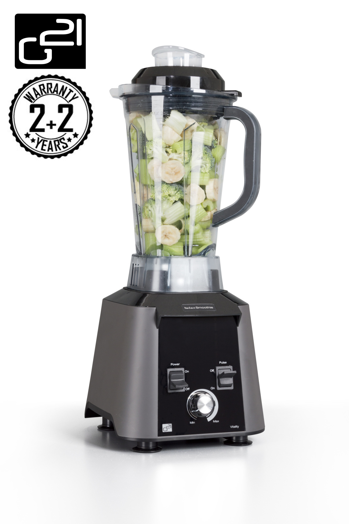 Blender G21 Perfect smoothie Vitality graphite black PS-1680NGGB