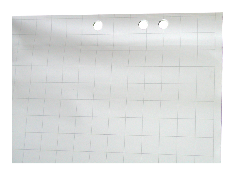 Blok AVELI pro flipchart, 25 listů, čtverečkovaný CQE1221