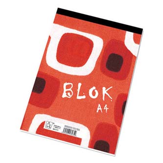 Blok liňajkový, A4, 50listovpoznámkový HBB4119244X0