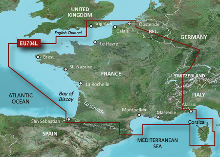 BlueChart G2 - EU061R /France Inland Waters/ REGULAR 753759093082